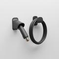 Connector holster and cable holder